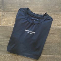 Abercrombie & Fitch Black Short Sleeve Shirt Size11/12