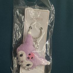 Kuromi Plushie Keychain