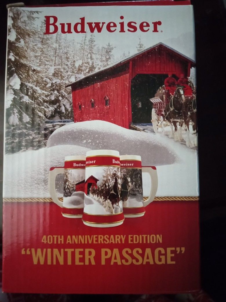 Budweiser's 40th Anniversary Stein