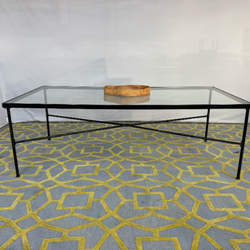 ( Delivery Available ) Sunset West Glass Outdoor Dining Table