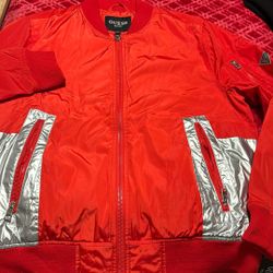 Jackets  Guess, Red Large and Extra Large