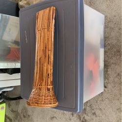 Wicker Flower Vase