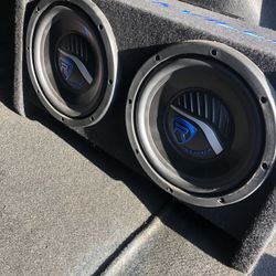 VENTED DUAL SUBWOOFER BOXES