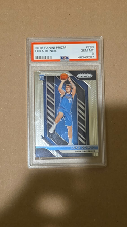 2018-19 Panini Prizm Luka Doncic Rookie #280 PSA 10