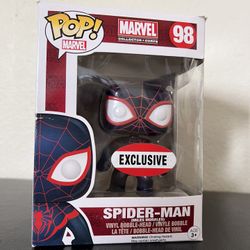 Funko Pop Marvel Collector Corps Exclusive - Miles Morales Spiderman 