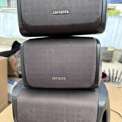 aiwa speakers 