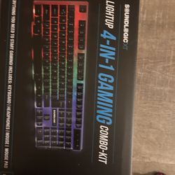 Soundlogic XT 4-1 Gaming Keyboard Combo 