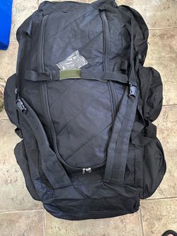 large black travel/duffel backpack