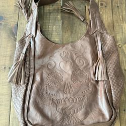 Loungefly Sugar Skull Brown Purse