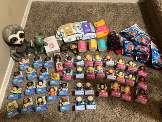 Brand new little people and other toys-$3 each or all for $200-price firm. Higley and ray.