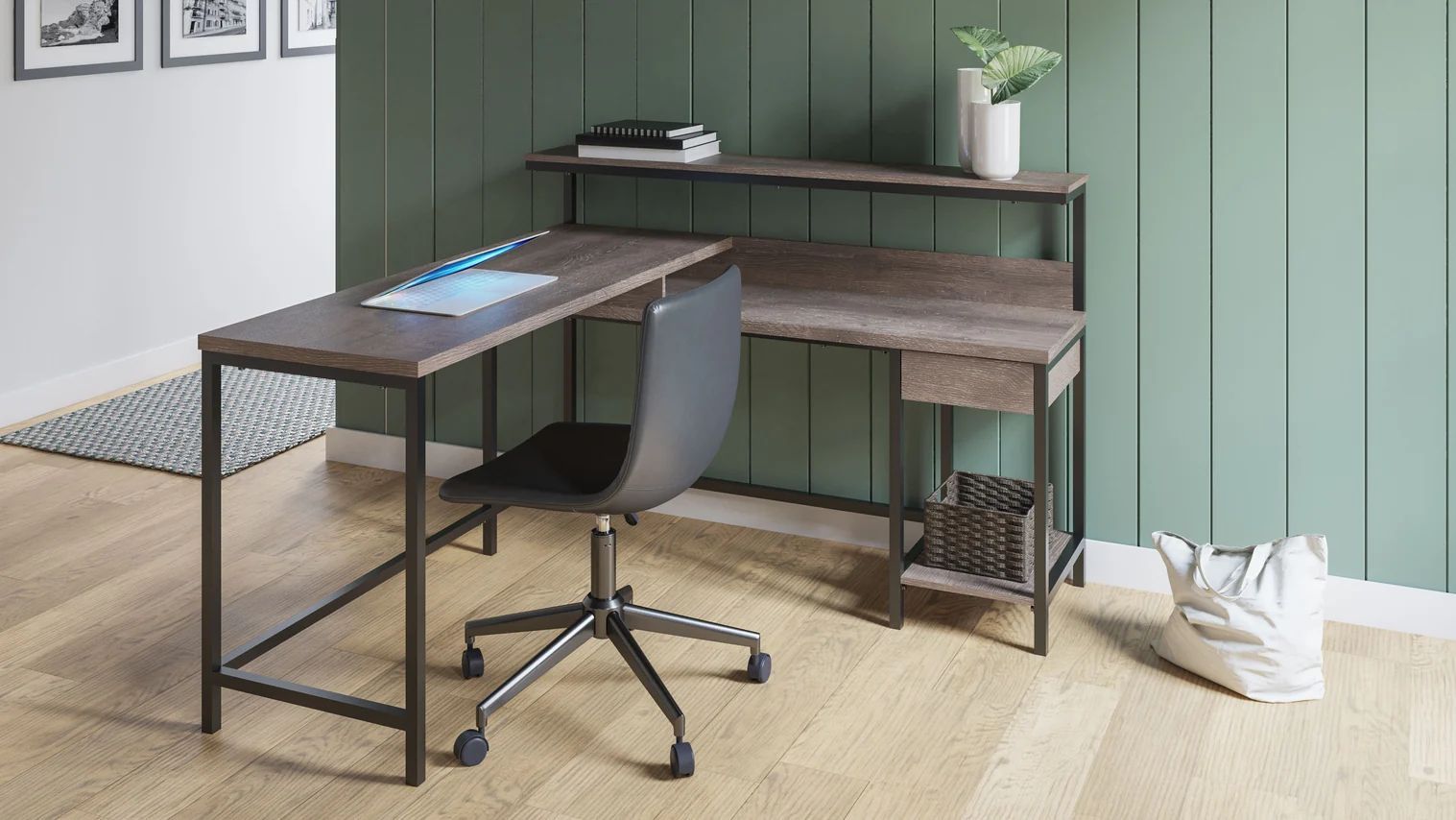 2 PC OFFICE SET-DESK & CHAIR- 150 DAY SAME-AS-CASH NO CREDIT NEEDED!!!!