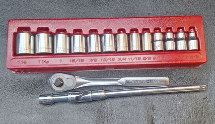 Craftsman 1/2" drive SAE 6 points socket set 🇺🇸