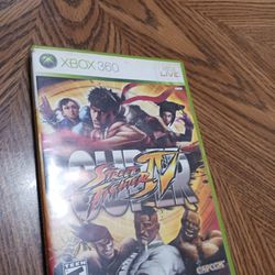 Super Street Fighter IV. 
Xbox 360 game.
