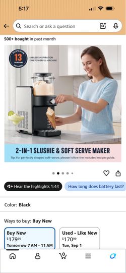 Slushie machine