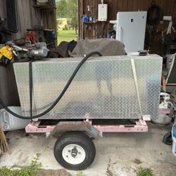100 gallon Aluminum Transfer Fuel Tank