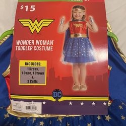 Wonder Woman Costume For Toddler