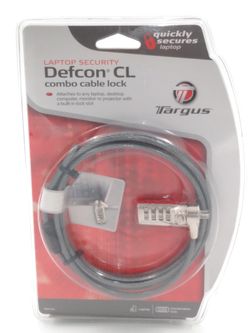 Laptop combo cable lock ..from Taurus Defcon CL