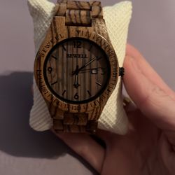 Bewell wooden watch