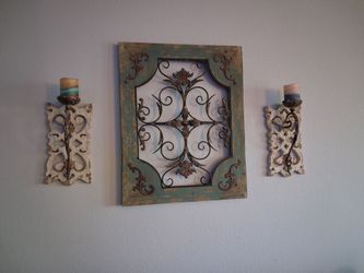 3 Peice Rustic Wall Decor