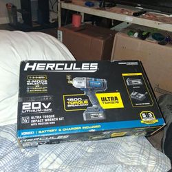 New In Box 1500 Torque Breakaway Impact Battery And Charger Included 