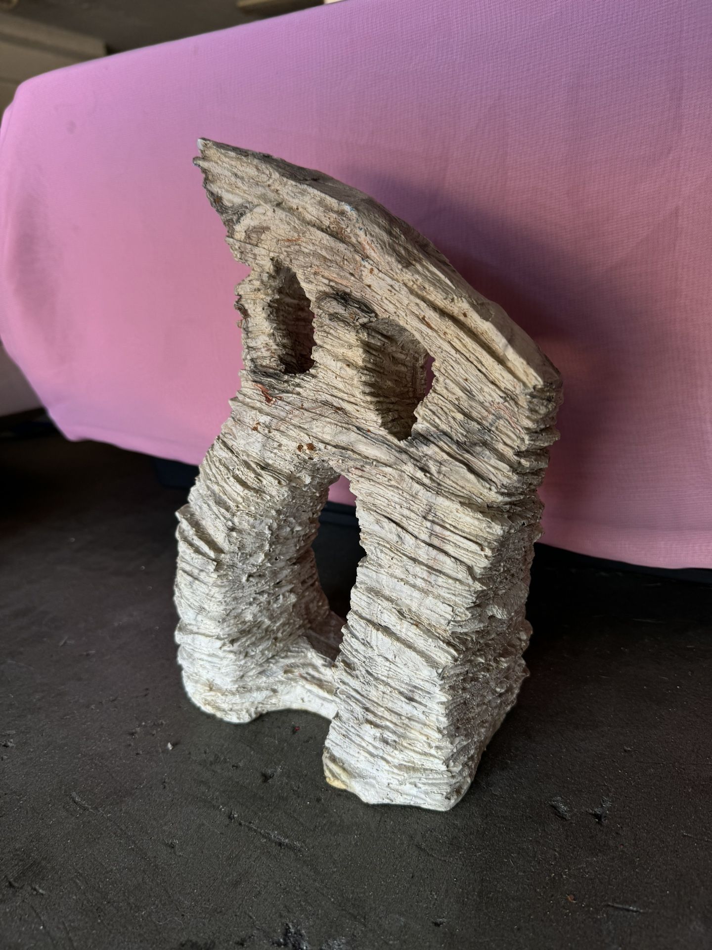 Aquarium, Fish Tank Rock Approximately 8 By 12 Inches 