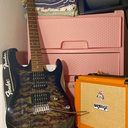 Ibanez Electric Guitar + Orange Amp