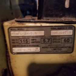 Aero oil motor in excellant cond