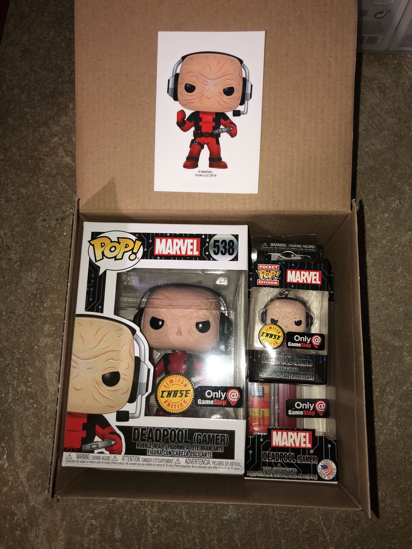 Funko Pop Vinyl - Deadpool Gamer - GameStop Exclusive - (Limited CHASE Edition)