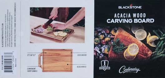 Blackstone Acacia Wood Carving Board