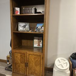 Wooden Bookshelf