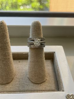 Diamond Engagement Ring And Wedding Band (appraised At $34k)