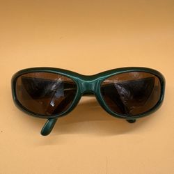 Super Rare 90s Original Logo forest green Arnet Catfish sunglasses 