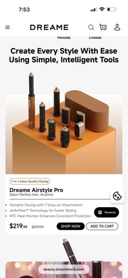 Dreame 7 in 1 hair styler