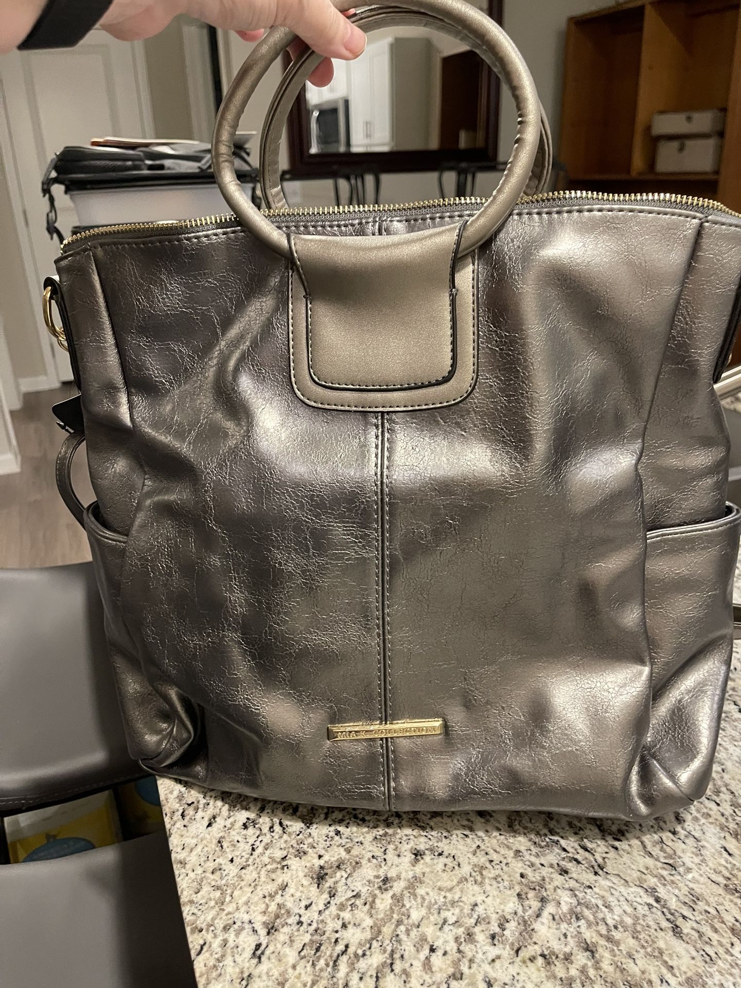 Women’s Tote Bag With Pouch And Wallet