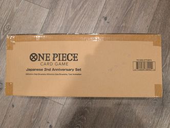 one piece tcg 2nd anniversary set sealed english