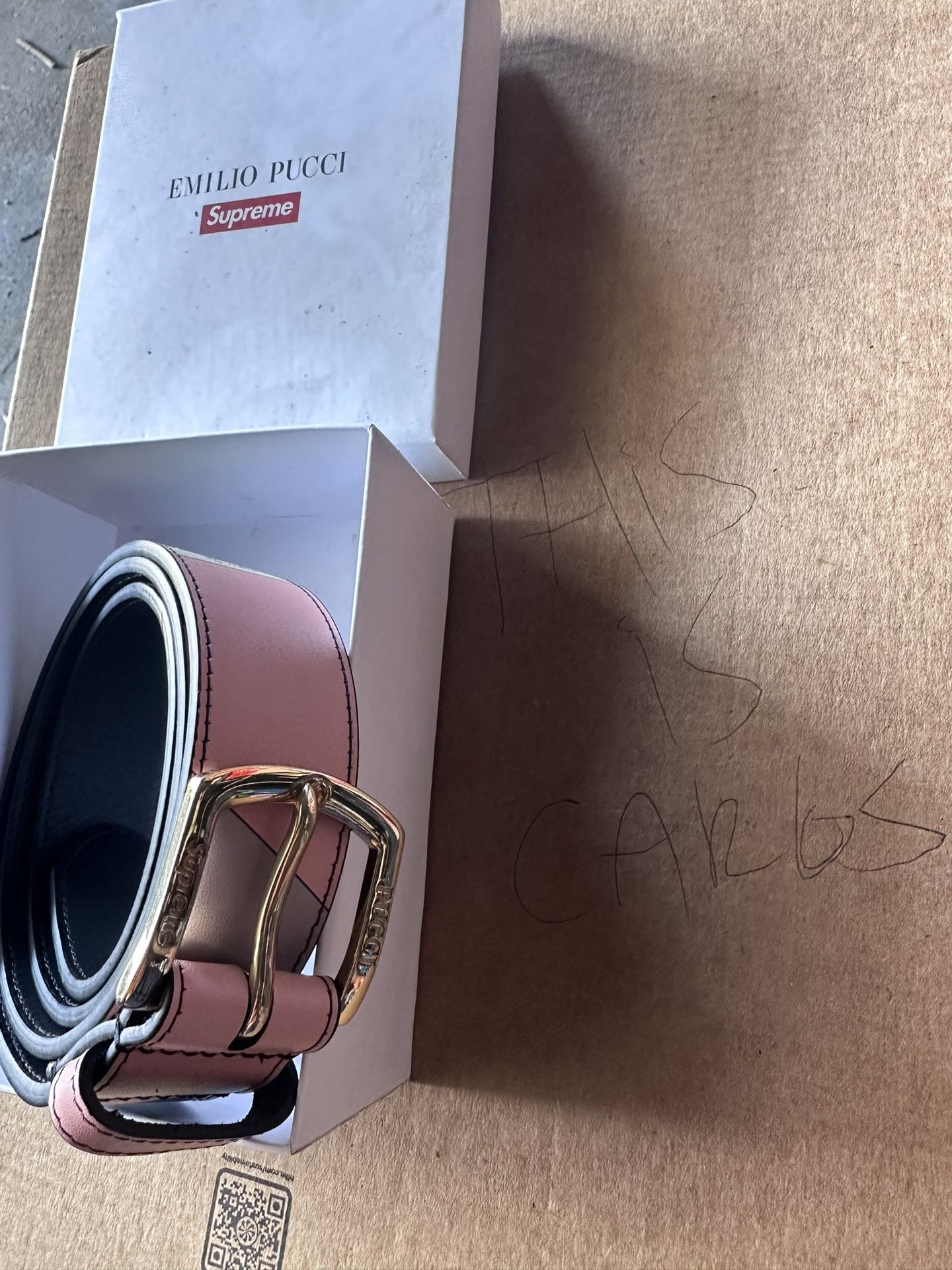 Supreme Emilio Pucci Belt