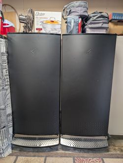 Gladiator 17.8 cu. ft. Upright Rolling Garage Freezer & Refrigerator in Black