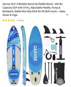 10.6' Inflatable Stand Up Paddle Board