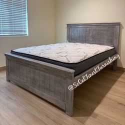 Queen Bed And Mattress 