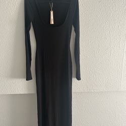 Skims Soft Lounge long sleeve dress