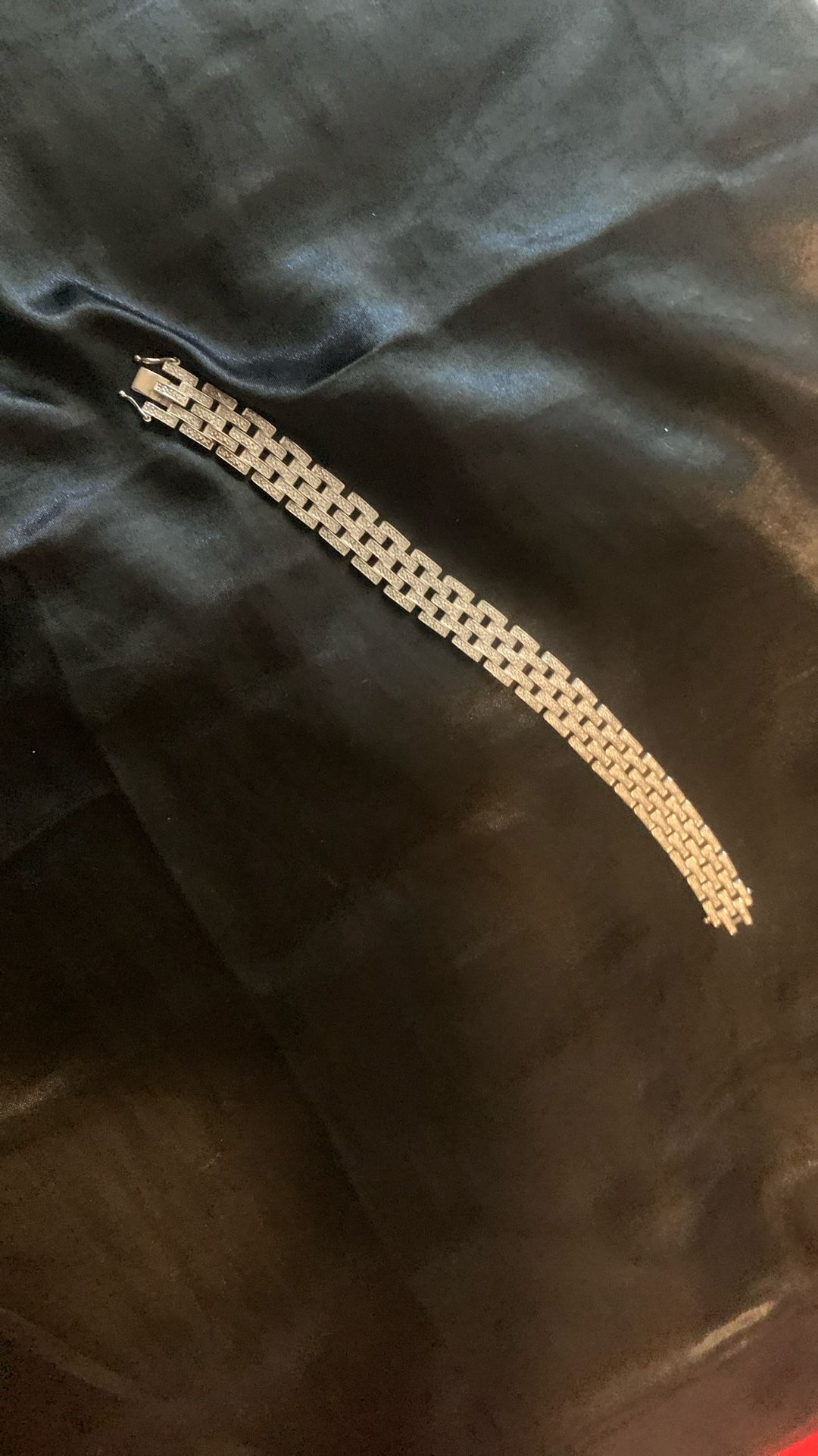 Silver Dimond Bracelet