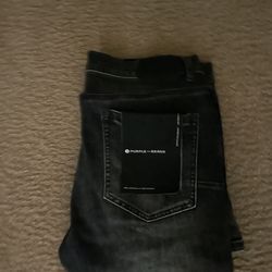 Size 34 Purple Jeans P001