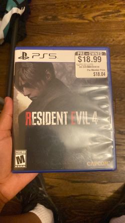 Resident evil 4 brand new never used just got