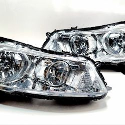 Headlights For 08-12 Honda Accord
