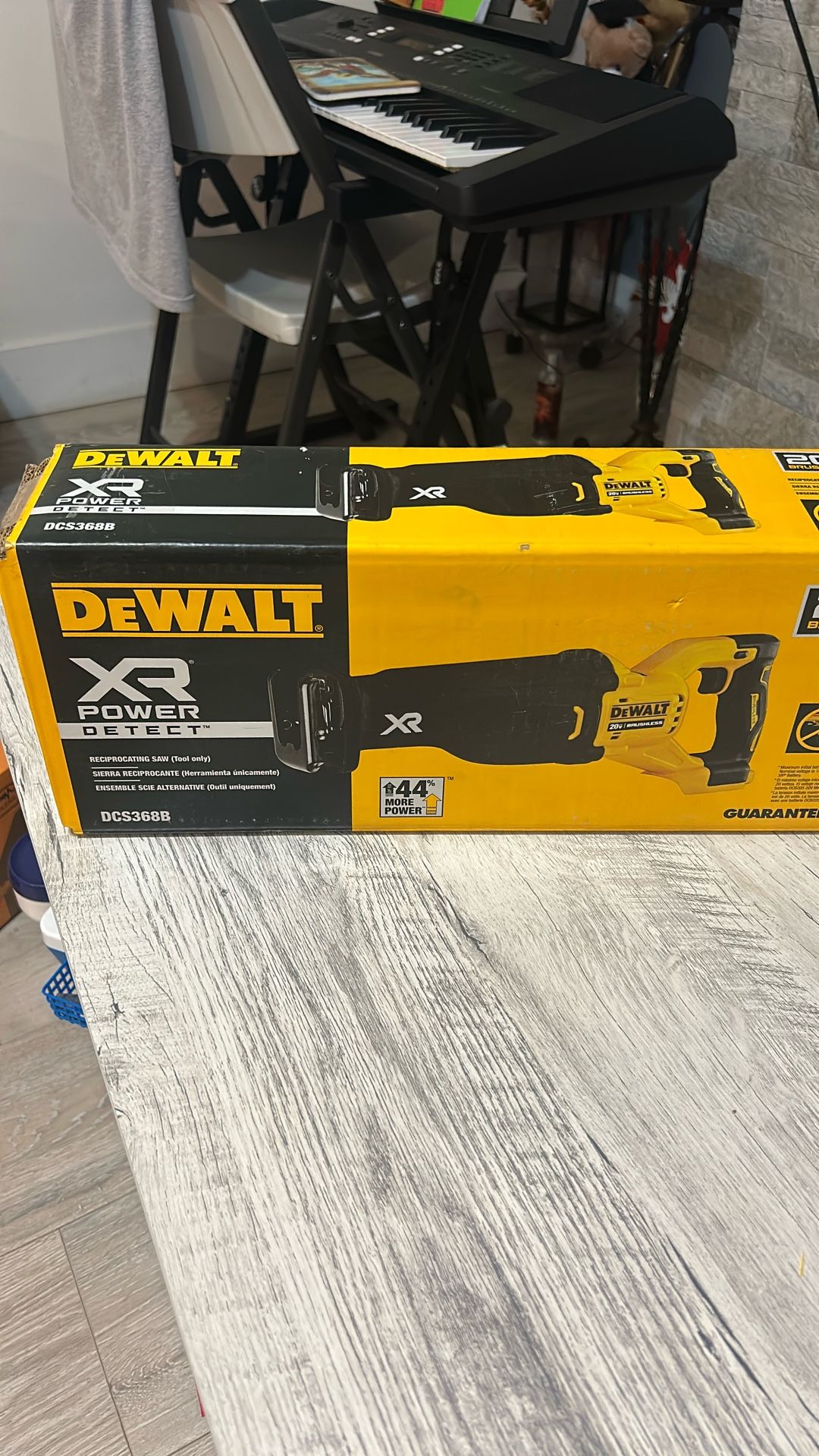 DEWALT 20V MAX XR Reciprocating Saw w/Power Detect (Bare Tool Only) DCS368B
