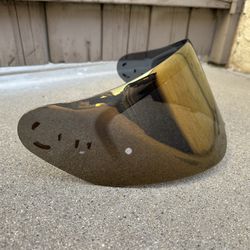 Simpson Helmet Gold Mirror Visor 