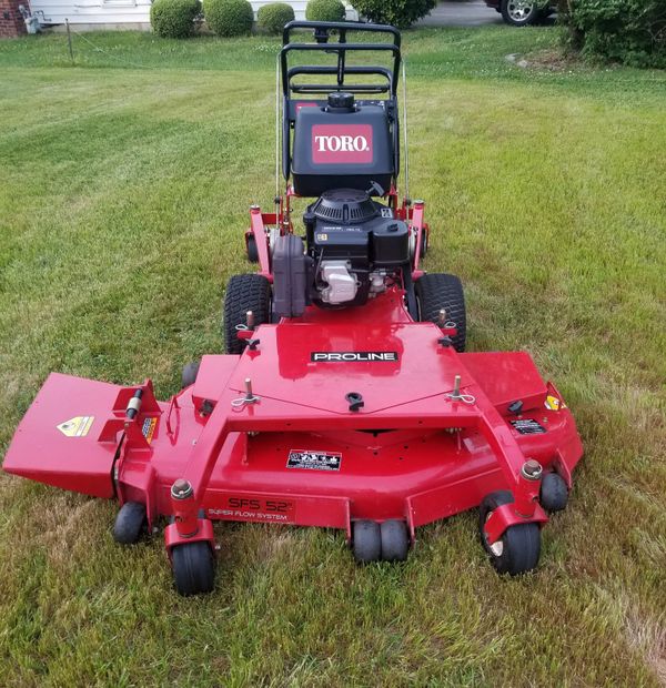 Toro Proline 52" Walk Behind Mower w/ Sulky for Sale in Charlotte, NC