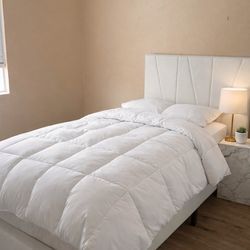 TWIN BED FRAME AND MATTRESS
