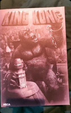 NECA King Kong Action Figure Box Insert