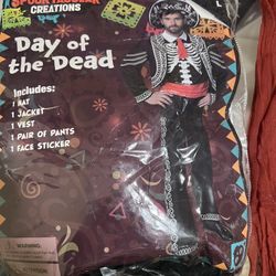 Day Of The Dead Mariachi Costume 